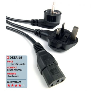 Силовой аудио кабель Chord Company C-power UK/EU 1.5m